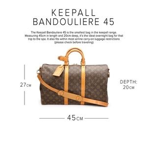 Louis Vuitton Keepall Size Guide – LuxeDH